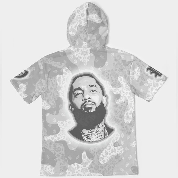 Camo Flag SS Hoodie - Nipsey - Picture 4 of 4